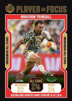 2024 NRL Player In Focus Special Edition #IFAS1 Braydon Trindall Front